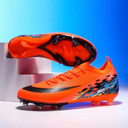 New Men Soccer Shoes Sport Grass Cleats Unisex Non-Slip Match Adult Ultralight Outdoor Football Boots Comfortable High-quality