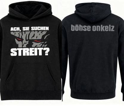Y2k Long Sleeve Bohse Onkelz Band Sweatshirt HELDEN Legenden Sterben Nie Letter Printed Hoodie Men Women Oversized Pullovers