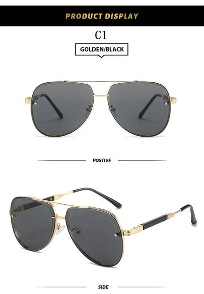 New In Sunglasses For Men Luxury Vintage Sunglasses Women Trendy Luxe Retro Oval Fashion Glasse Gafas De Sol Hombre Zonnebril
