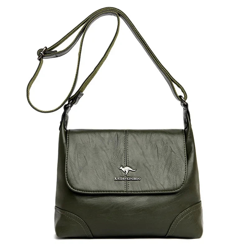 Super Quality Leather Luxury Designer Shoulder Bags Purses Women Classic Tote Bag Female Messenger Waterproof Crossbody Sac