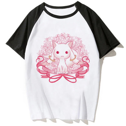 Puella Magi Madoka Magica t shirt women harajuku t shirt girl graphic clothes