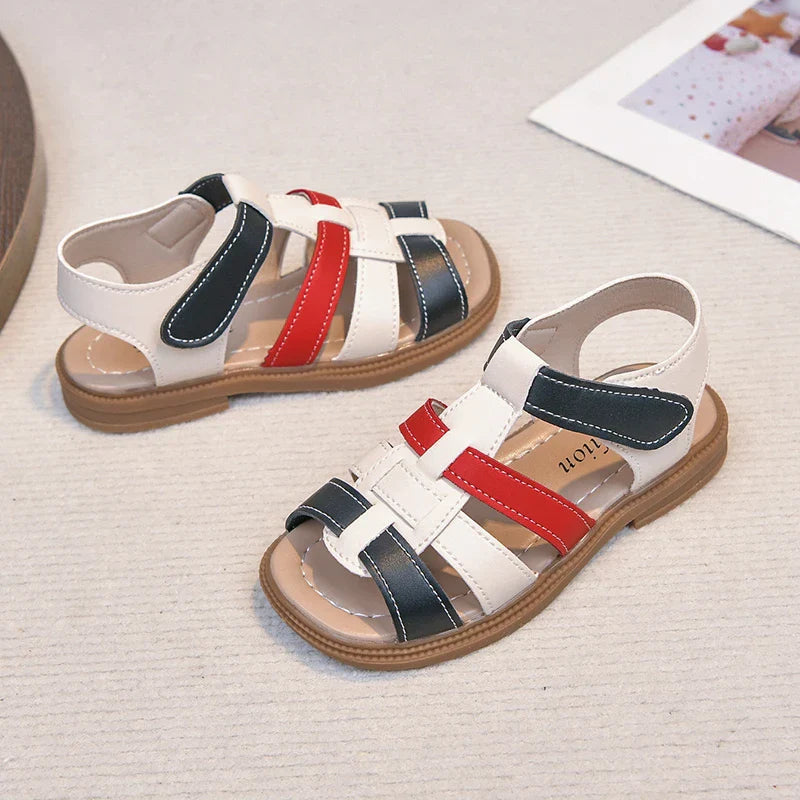2026 Summer New Kids Sandals for Boys Girls Unisex Fashion Open Toes Candy Colors Children Beach Shoes Anti-skid Breathable Hot