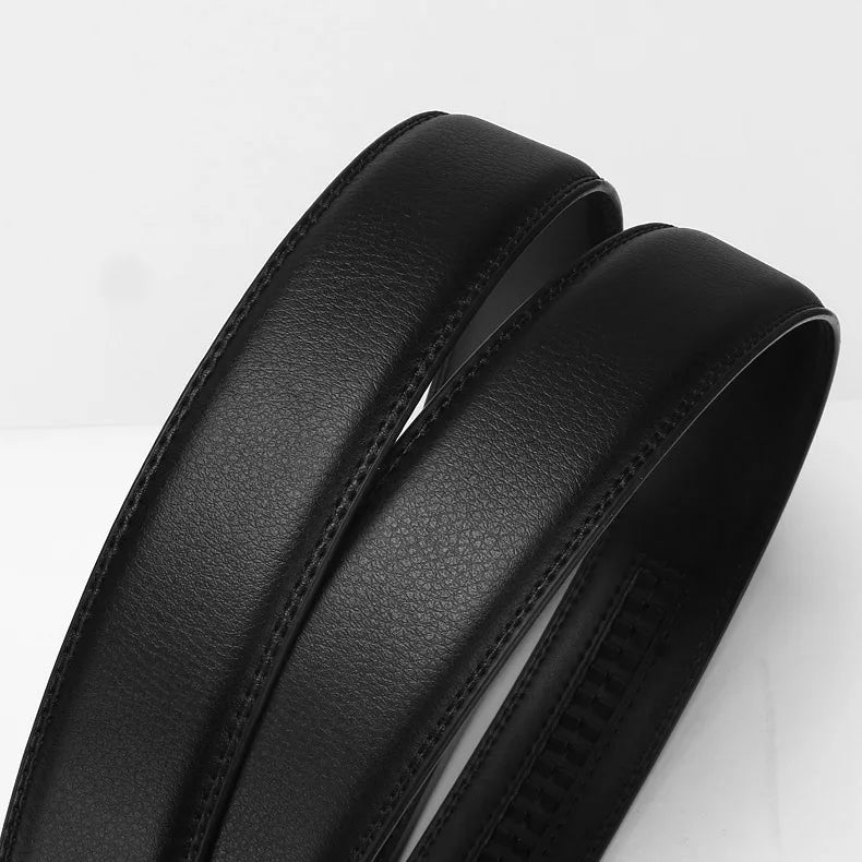 Men's belt high-quality genuine leather belt adjustable automatic belts for man business belt man