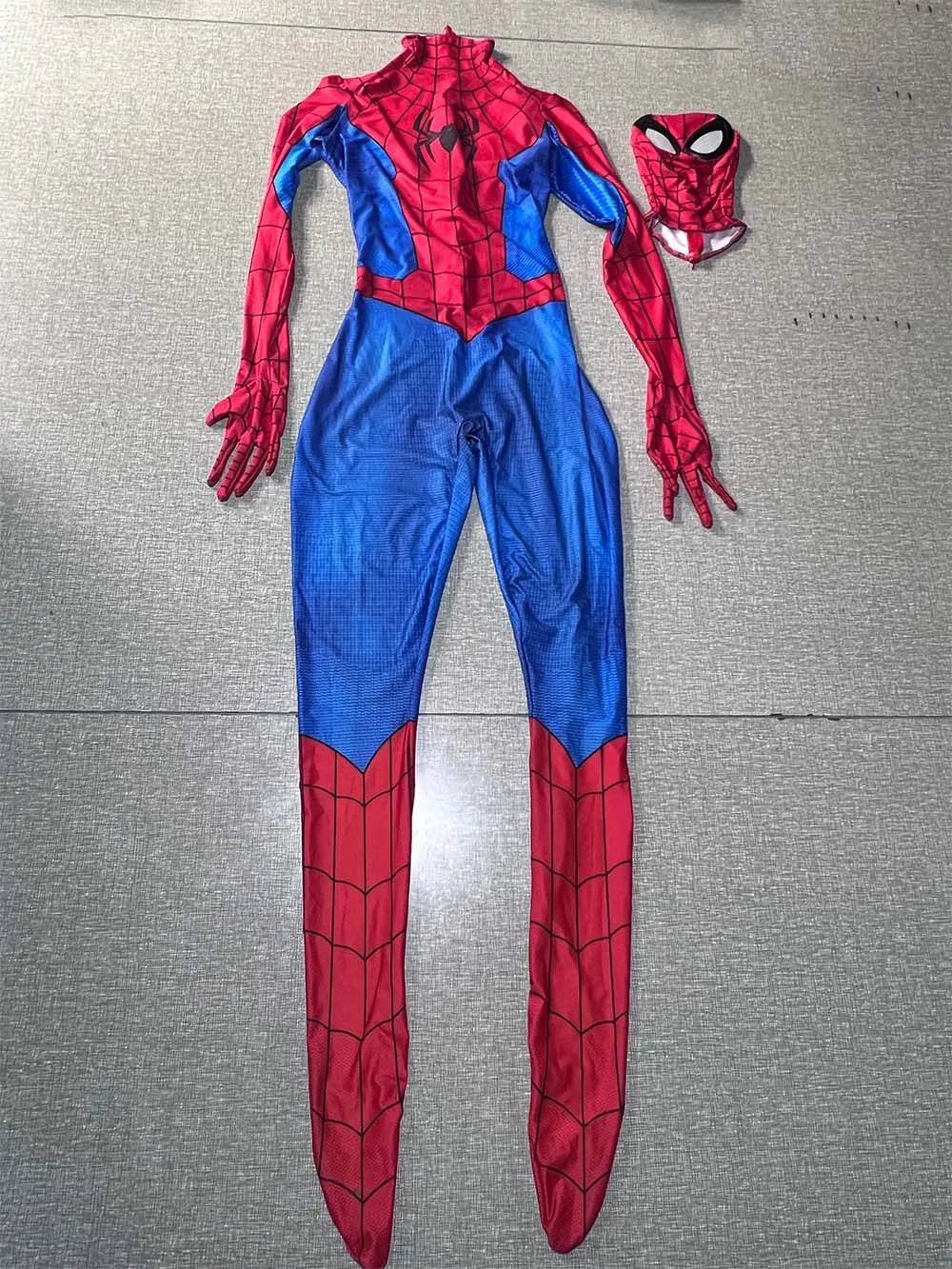 Halloween Men Spider Cosplay No Way Home Swing Costume Superhero Zentai Suit Adults Male Full Bodysuit Man Party Jumpsuit
