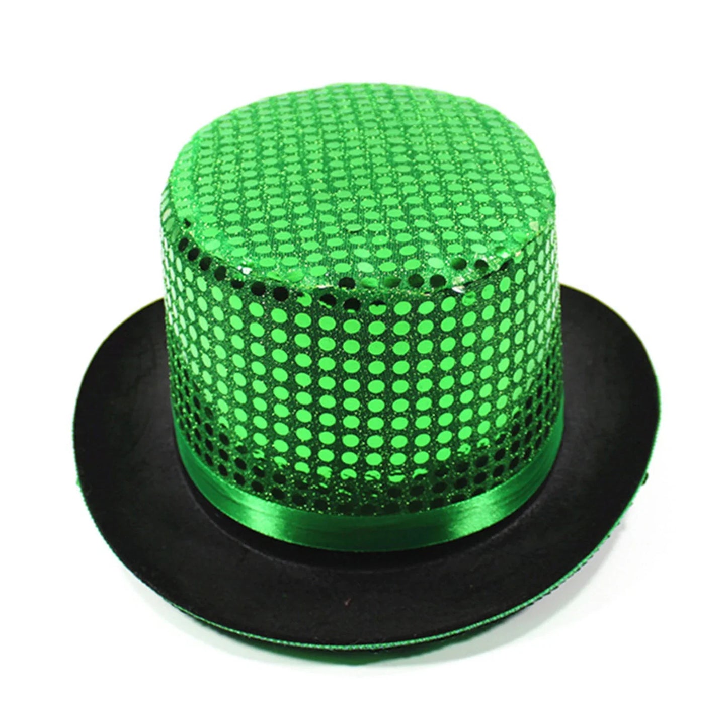 Magic Performance Hats British Style Fedora Glitter Jazz Caps Panama Evening Party Headwear for Women Men Gentleman Dancing Hat
