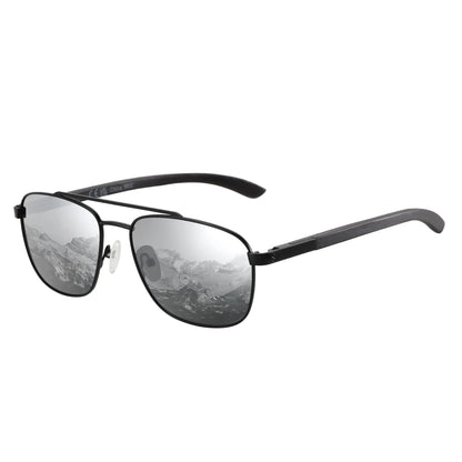 2026 Trend Polit Wood Polarized Sunglasses for Men UV Protection Fishing Driving Golf
