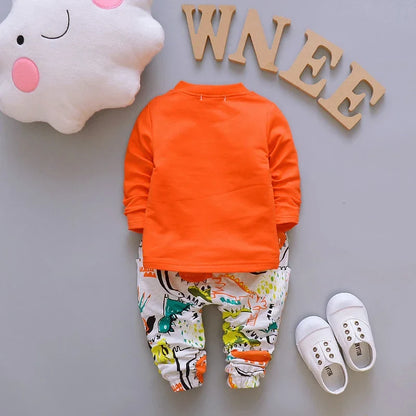 New Spring Autumn Baby Boys Clothes Children Girls Sport Jacket T-Shirt Pants 3Pcs/Sets Toddler Fashion Costume Kids Tracksuits