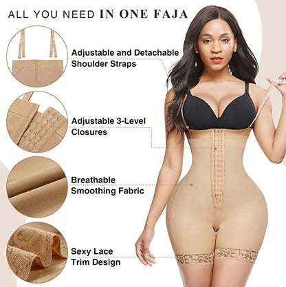 New Arrival High Compression Fajas Abdominal Board Post Surgery  Strapless Figure Corrector Tummy Control  Waist Body Shapewear