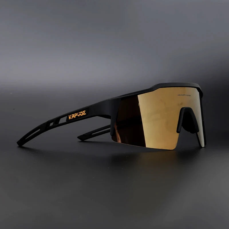 Cycling Sunglasses UV400 Cycling Glasses Polarized Built-in Myopia Frame Man Bicycle Eyewear Outdoor MTB Bike Goggles