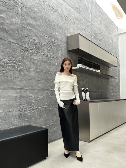 2024 Autumn Pointed Toe Women Sexy Shallow Slip On Pumps Shoes Fashion Thin High Heel Ladies Elegant Dress Shoes Mujer