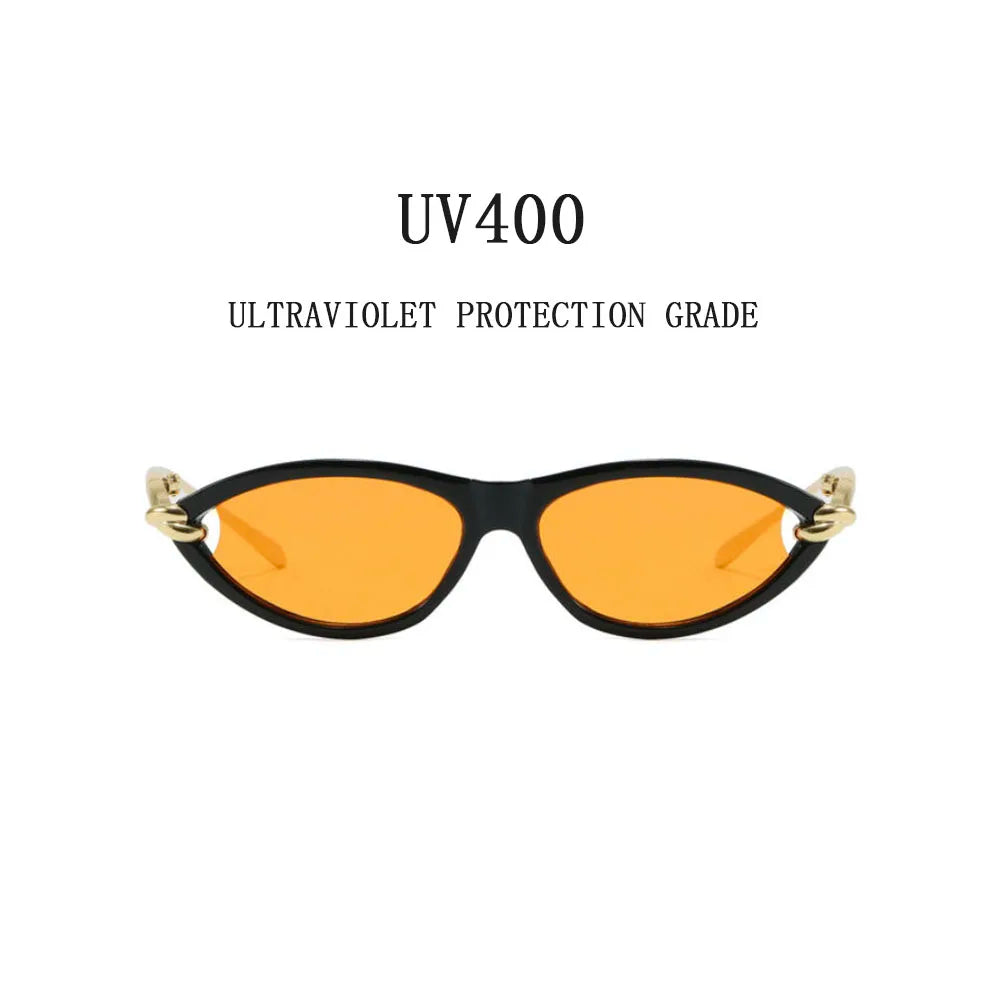 Designer Cat Eye Sunglasses Women Trendy 2026 Fashion Glasses Vacation Shades Luxe  Lunette Soleil Femme Lentes De Sol Mujer Sun