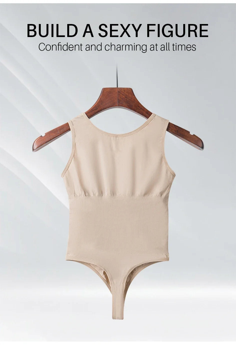 1Pack Tight Shaping Shapewear Bodysuit Tightable Comfortable Body Shaper