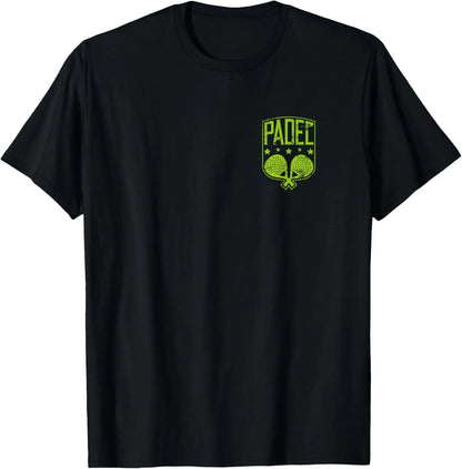 Badge of Sport Tennis Padel Logo Graphic T-Shirt Unisex Summer Streetwear Tops Customizable Couple Camiseta Hombre