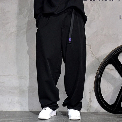 Japanese Vintage Casual Baggy Pants Mens Clothing High Quality Trend Straight Pants Fashion Loose Trousers Streetwear Pants Male