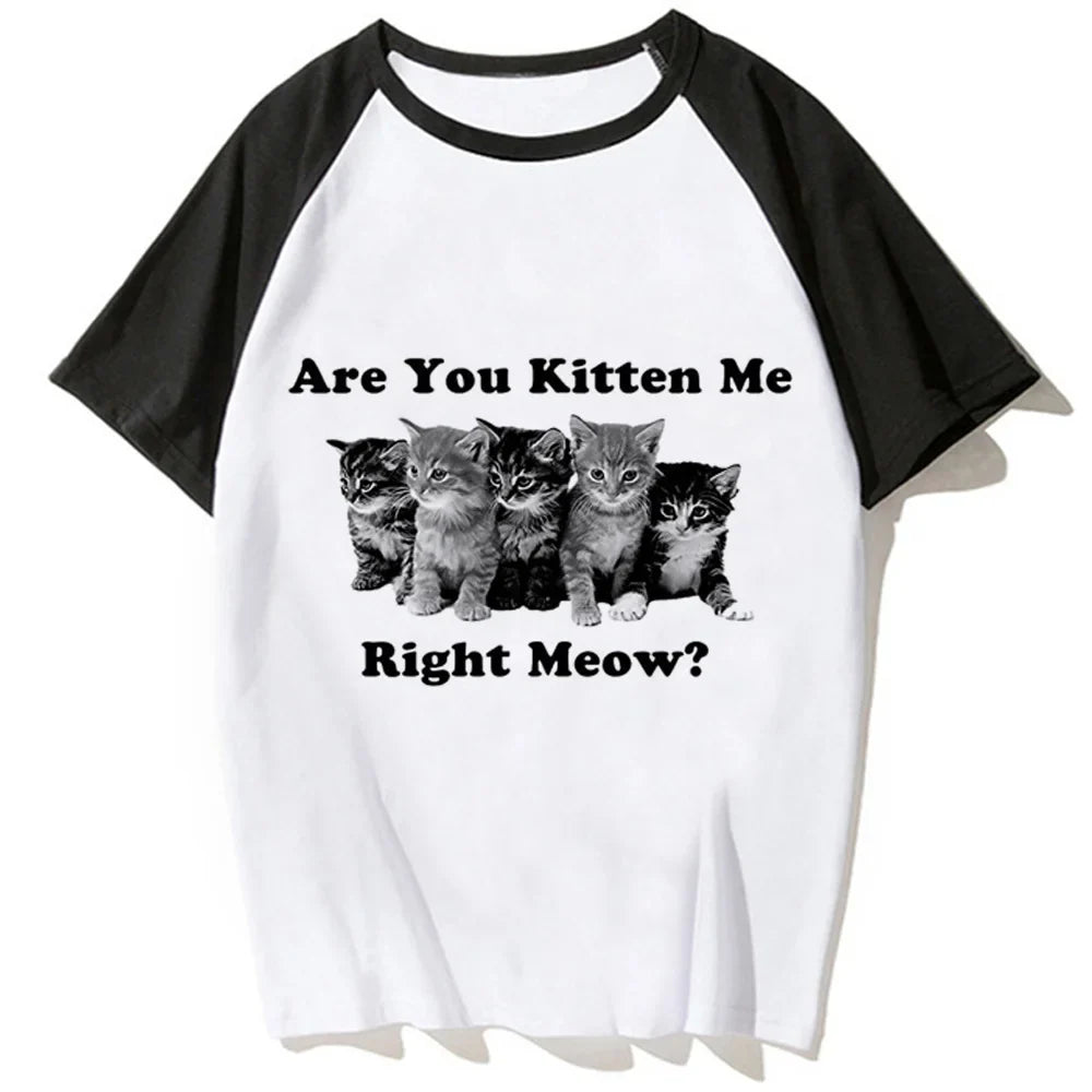 Y2k Tee women anime funny harajuku tshirt girl Japanese clothes