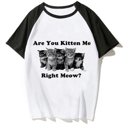Y2k Tee women anime funny harajuku tshirt girl Japanese clothes
