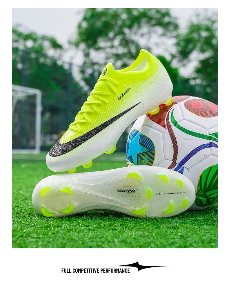 New Men Soccer Shoes Futsal Cleats Ultralight Hot Sale Football Boots Unisex High-quality Women Professional TF/FG Sneakers