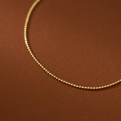 Fashion Gold Color Simple Tiny Beads Bracelets 925 Sterling Silver Eexquisite Bracelet For Women Fine Jewelry Accessories