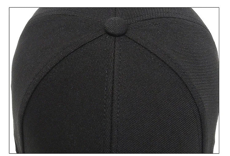 Unisex Hua Label Baseball Cap Hip Hop Adjustable Casual Hat Spring Autumn Outdoor Sunscreen Cap