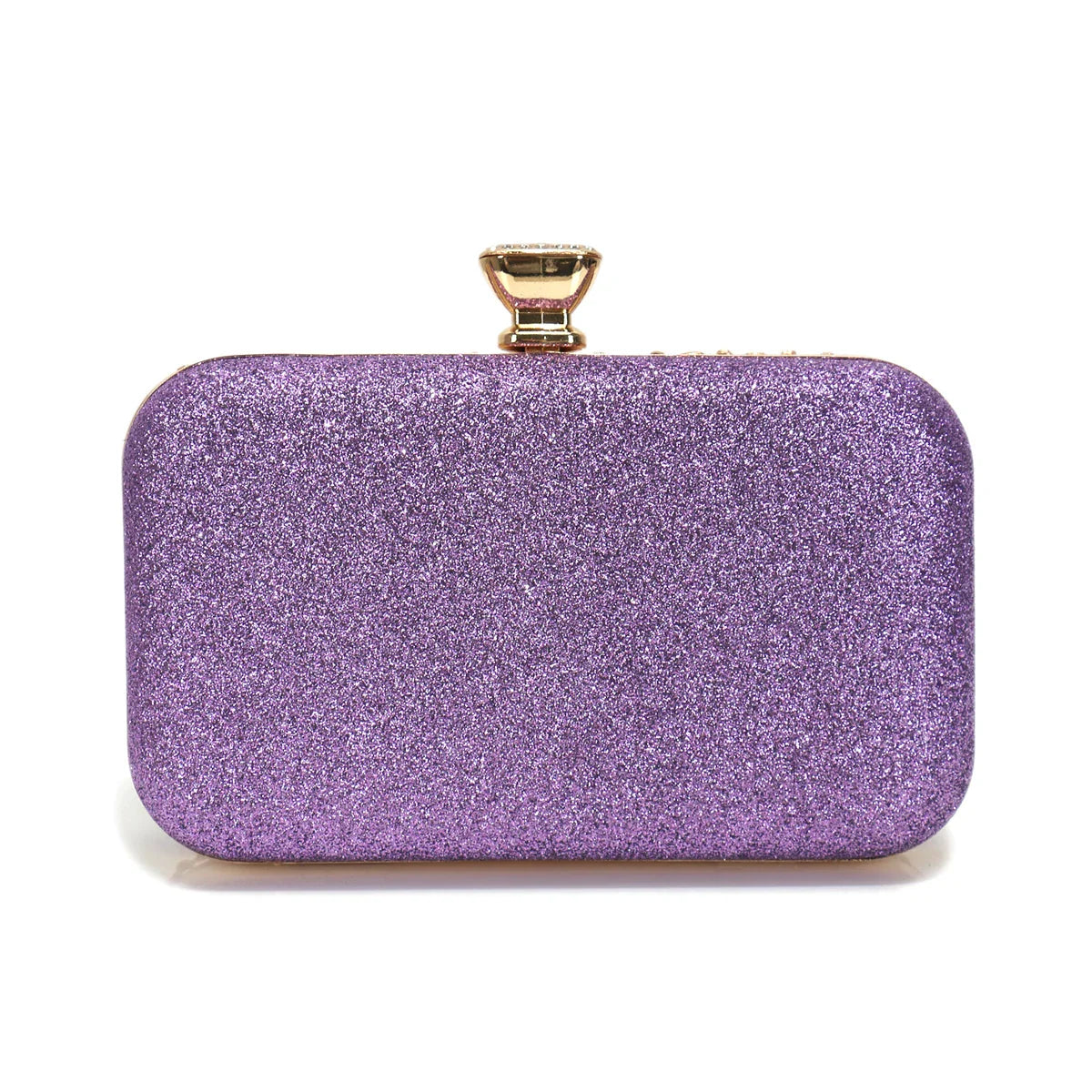 Hollow Out Style Rhinestones Golden Metal Banquet Christmas Gift Dress Purse Clutch Luxury Metal Rhinestones Evening Bags Flap P