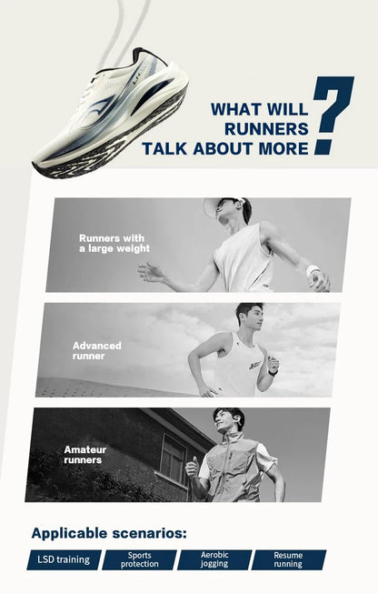 LH 600 Max Men's Running Shoes Breathable Sport Shoes 2026 Thick-soled Lightweight Jogging Sneakers QXB023254214R