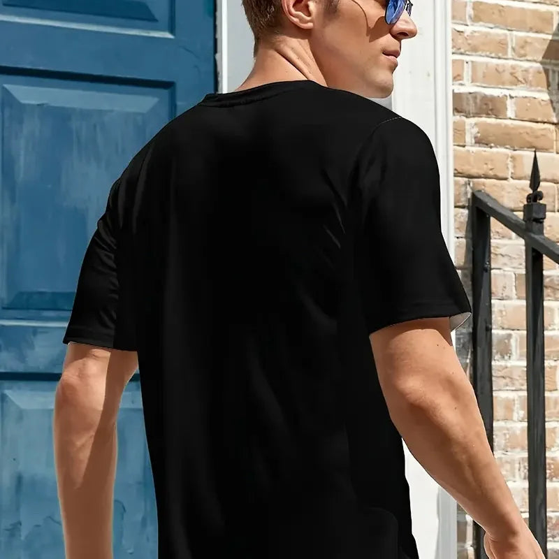 Retro classic -Royal Enfield motorcycle gun-shaped logo -Men's and women's street fashion -Cotton round-neck short-sleeved shirt