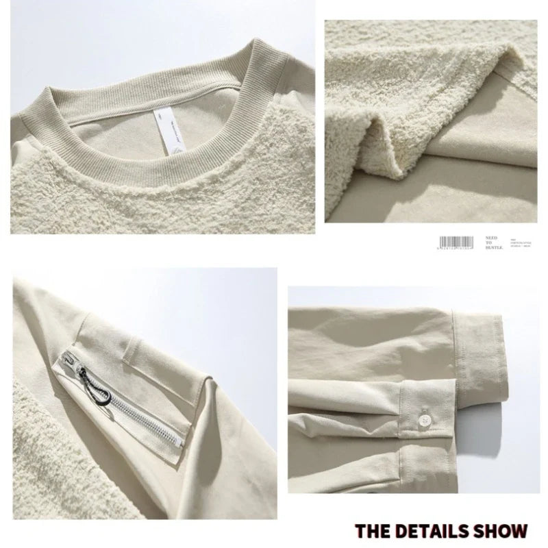 Comfortable & Skin - Friendly Fabric, Stylish Design, Plus - Size Friendly, Versatile Match Men's Round Neck  T-shirt
