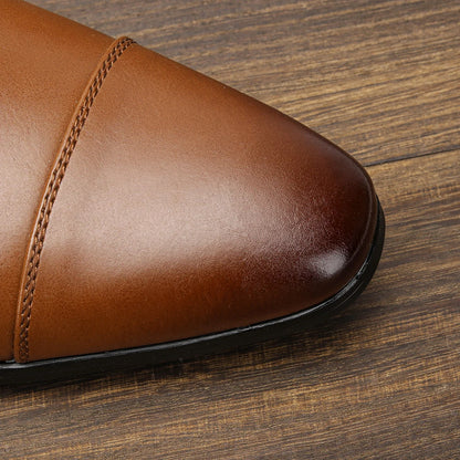 Comfortable dress shoes men, fashionable Oxford gentlemen's social men's shoe