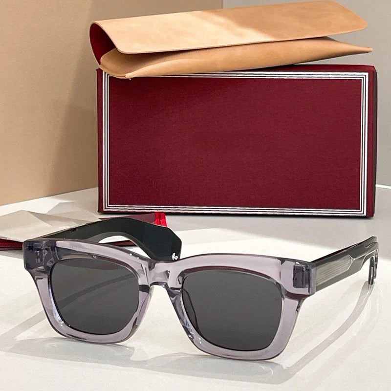 Dealan Uv400 High Quality Men and Women Sunglasses Designer Japan Handmade Optical Prescription Limited Edition Eyewear