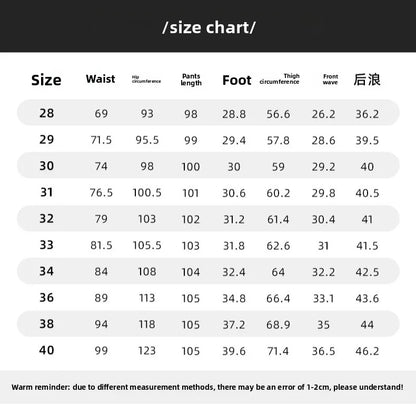  Brand Clothing Spring Summer Slim Men's Jeans Casual Breathable Cotton Fabric Stretch Denim Pants Blue Trousers Male Plus Size