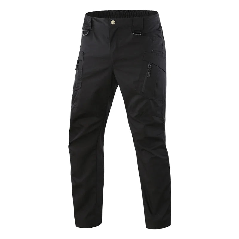 Men Military Tactics Pants Quick Dry Tactical Cargo Pants Wear-Resistant Multi-Pocket Men's Trousers Loose Combat Work Pant Male
