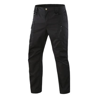 Men Military Tactics Pants Quick Dry Tactical Cargo Pants Wear-Resistant Multi-Pocket Men's Trousers Loose Combat Work Pant Male