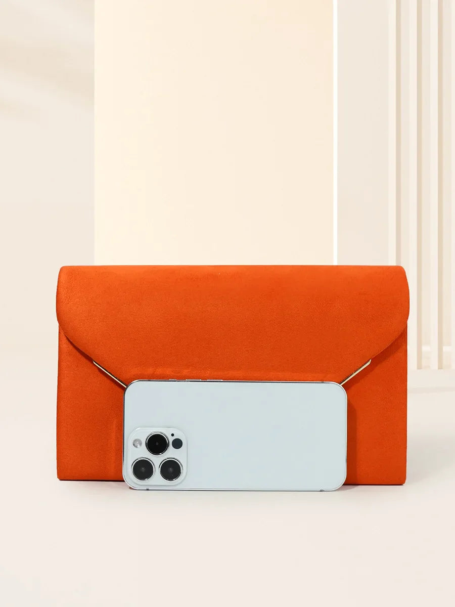 Velvet Envelope Bags Women Evening Wallets High Quality Clutches Banquet Dresses Clutch Over Shoulder Bags with Chain Handbags