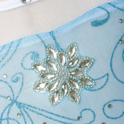 Girls Snow Queen Elsa Anna Long Sleeves Costume Kids Princess Dress Halloween Cosplay Party Prom Gown Vesidos For 2-10 Years