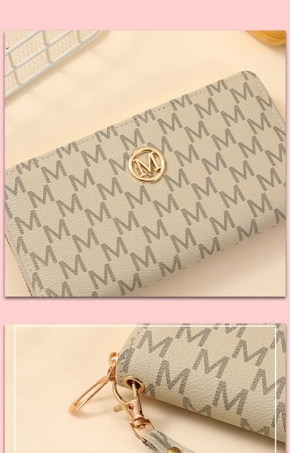 New Zipper Long Wallets Women Men Coin Purses Multi-card Slot Cards Holder Handbags Billfold Wristlet Wallet Clutch Money Bags