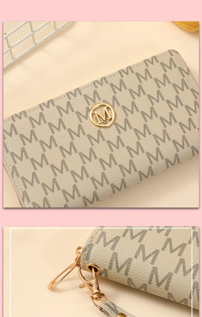 New Zipper Long Wallets Women Men Coin Purses Multi-card Slot Cards Holder Handbags Billfold Wristlet Wallet Clutch Money Bags