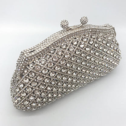 Factory Supply Hot Crystal Diamond Purse Ladies