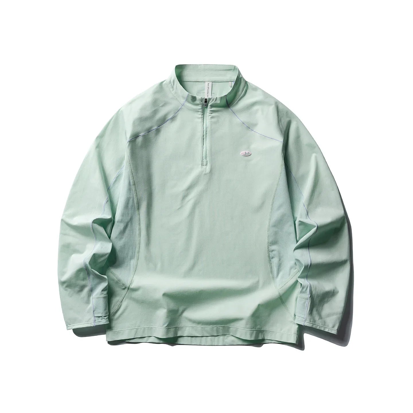 Man Quick-Dry Long Sleeve Shirt - Breathable, Anti-Odor, UPF Sun Protection with Raglan Sleeve Unisex Outdoor Jacket