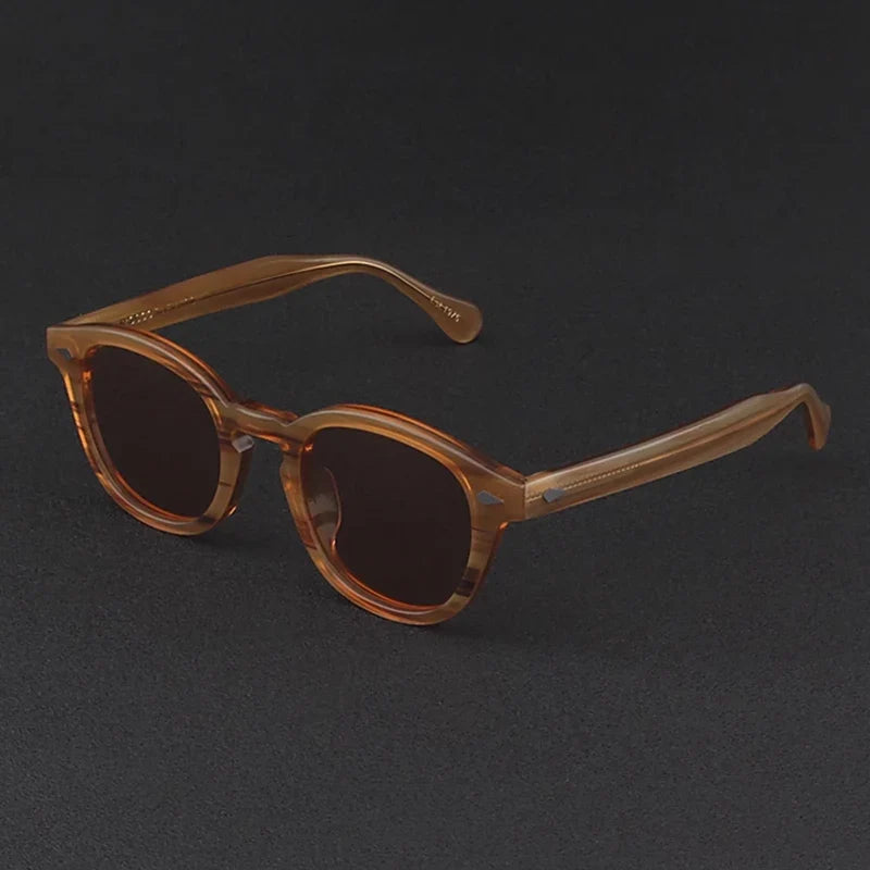 Polarized Sunglasses Men Women UV400 Lemtosh Sun Glasses Johnny Depp Brand Retro Acetate Frame For Male Eyeglasses Eyewear