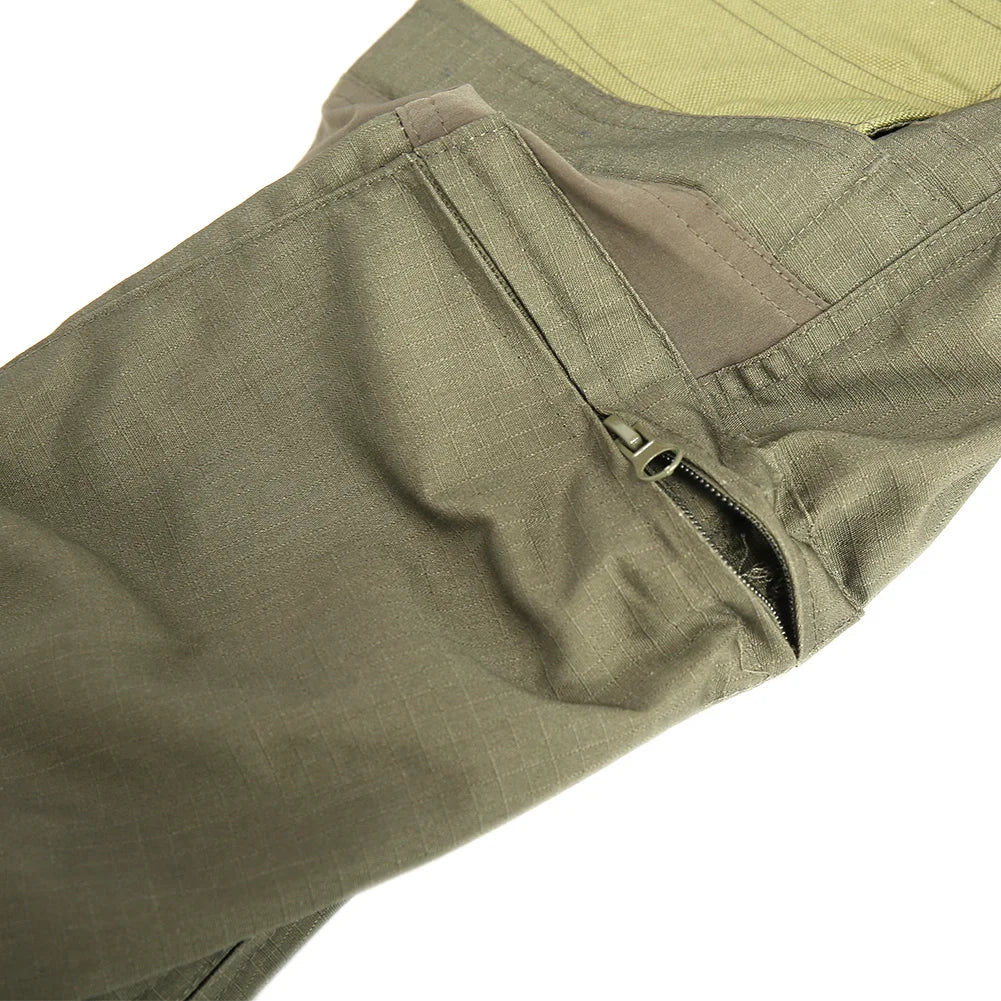 P40 Waterproof Tactical Cargo Pants Men Resistant Multiple Pockets Combat Training Trousers Outdoor Camouflage Paintball Pants