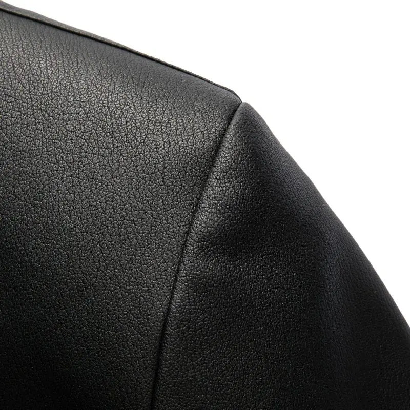New Men's Business Casual Fashion Leather Blazer Sheepskin Slim Fit High-End Genuine Leather Jacket