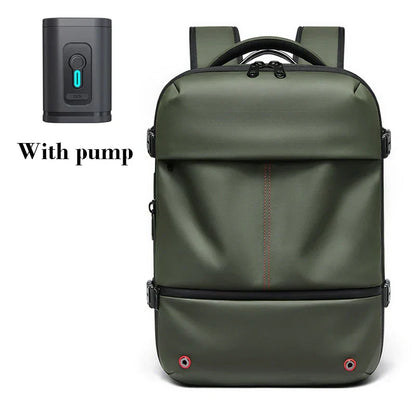 Travel casual Backpack 16 inch vacuum compression Laptop Backpack USB charging school Backpack Extended Hiking Business backpack