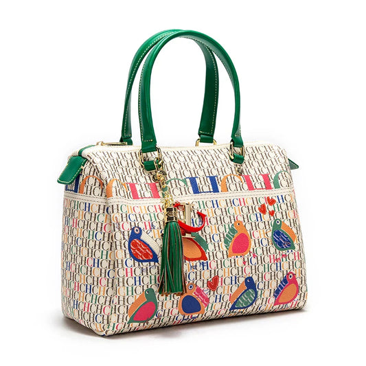 Women's Handbag 2026 Spring New Pillow Bag Letter Printed Shoulder Bag