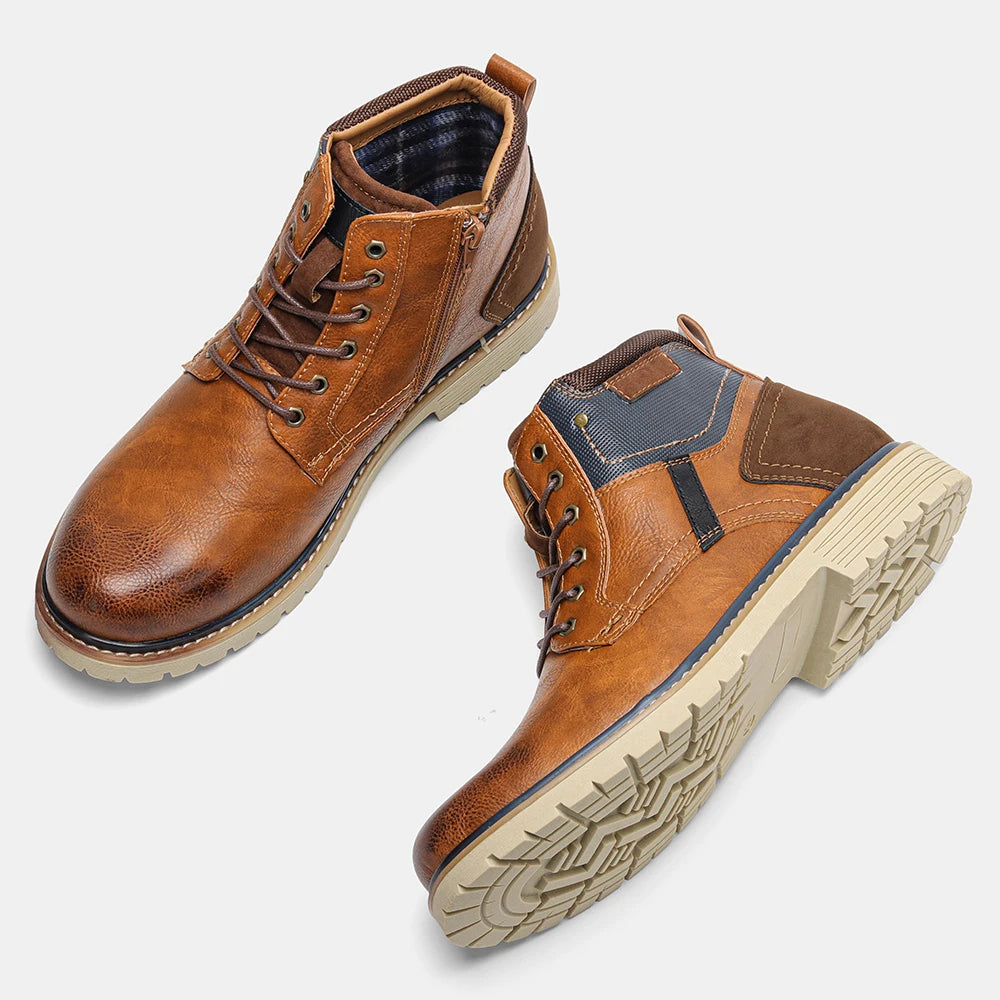 Comfortable Non-Slip Men's Boots New Spring Men Ankle Boots