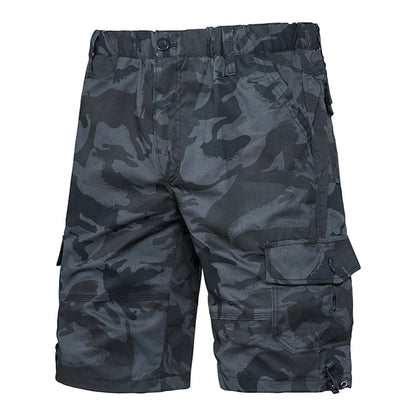 Summer Shorts Men Cargo Shorts Camouflage Cotton Bermuda Shorts Gym Swimming Large Size 5XL Tactical Knee Half Pants