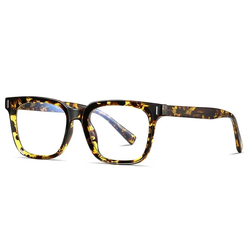 Men's Anti Blue Light Reading Glasses Brand Design Myopia Prescription Glasses Men Simple Optical Eyewear Glasses Frame