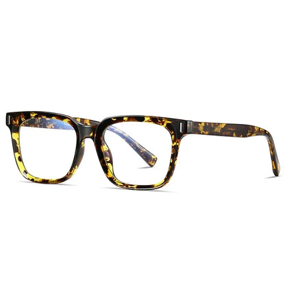 Men's Anti Blue Light Reading Glasses Brand Design Myopia Prescription Glasses Men Simple Optical Eyewear Glasses Frame