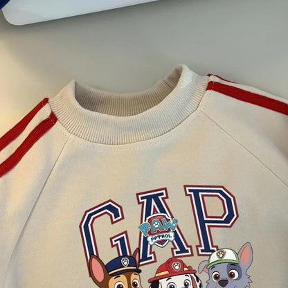 2026 Spring New Style Children's Long Sleeve Clothing Sets Boys Casual Tracksuit Kids O Neck Hoodies and Long Pant Two Piece