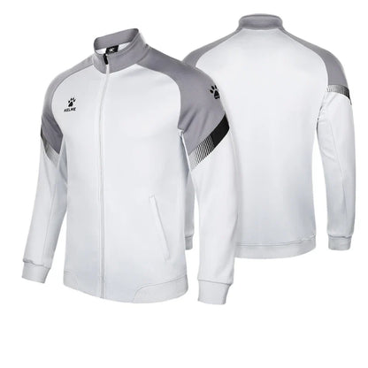 Sports Coat China League One Player's Edition Men's Football Training Knitted Jacket Playoff Coat Running Top