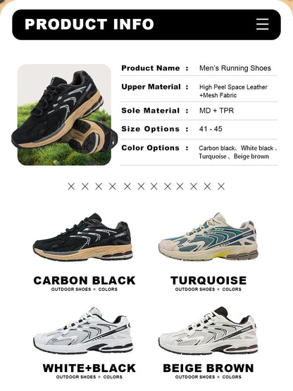 Men Running Shoes Fashion Lightweight Mesh Breathable Sport Shoes Male Casual Non-Slip Walking Shoes Sneakers